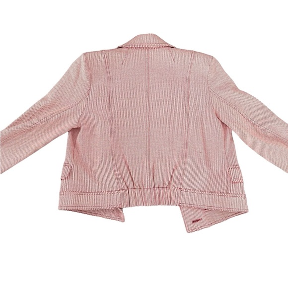 CAbi #5301 Amelia Jacket Soft Spring Button Blazer Strawberry Print Medium - Picture 3 of 7